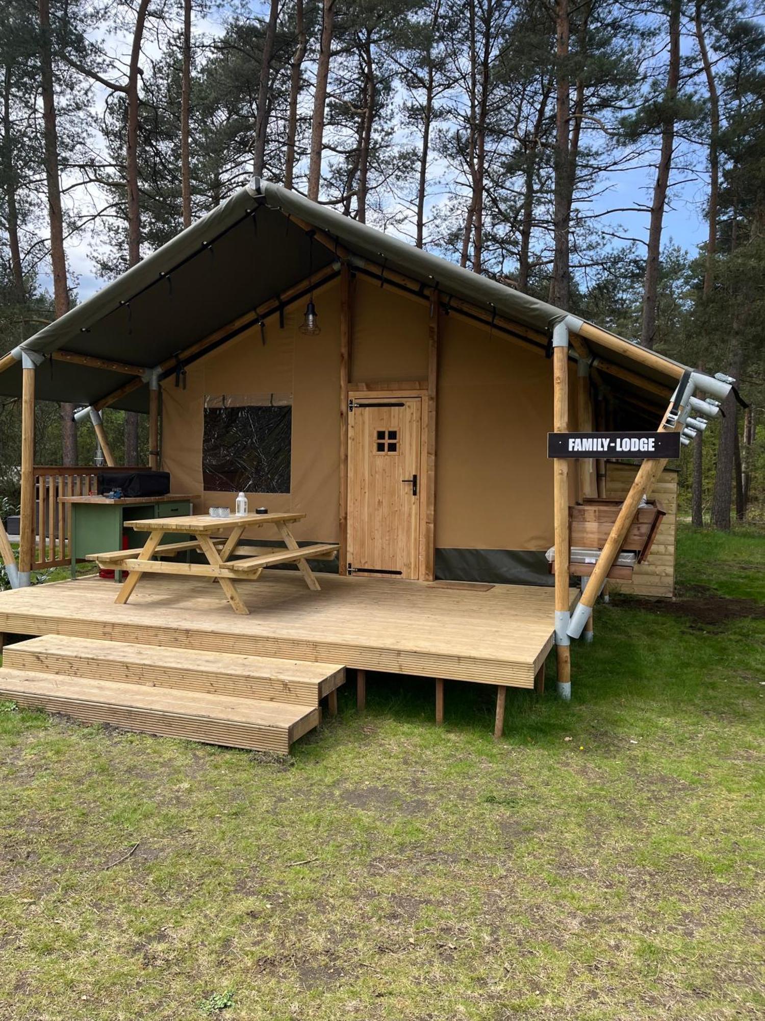 Glampingzelt Family - Lodge Soltau Exterior photo